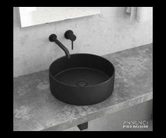 Lavabo da appoggio Nero Opaco Art.LT 3134-MMB Kara