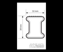 Portapacchi Fiat doblo' 2010-2014-> 3 barre