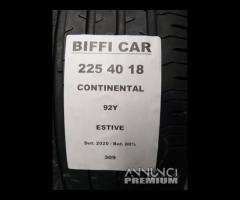 2 GOMME 225 40 18 CONTINENTAL A309