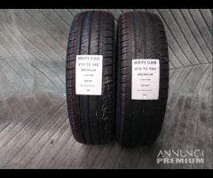 2 GOMME 215 75 16C MICHELIN A306