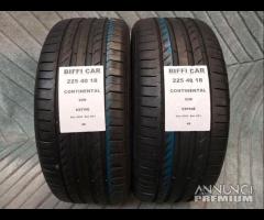 2 GOMME 225 40 18 CONTINENTAL A49