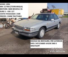 Buick Park Avenue 3.8 V6 1991 Da Restauro