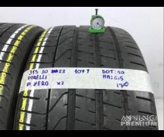 Gomme usate 315 30 22 estive al 80% spedizione - 20