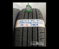 Gomme usate 205 55 16 estive al 80% spedizione - 24