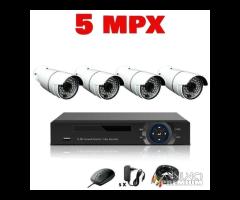 Videosorveglianza professionale 5 Mpx 48 led