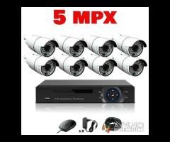 Videosorveglianza professionale 5 Mpx 48 led