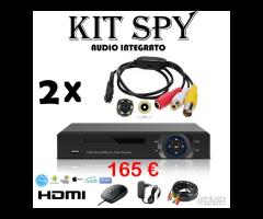 Kit videosorveglianza Poe e Spia 3-5mpx Full-hd F