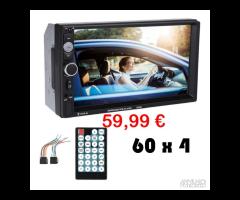 AUTORADIO 1-2 DIN 7-10 POLLICI PROFESSIONALE F