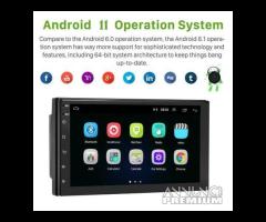 Autoradio 2 Din 7 pollici Android 11 GPS WIFI F