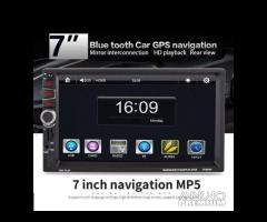 Autoradio stereo gps bluetooth 7" 1080p lettore mp