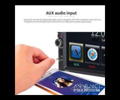 Autoradio stereo gps bluetooth 7" 1080p lettore mp - 6