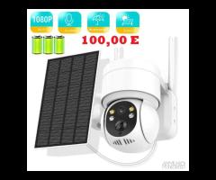 Telecamera Solare 5mpx Ptz 4G/Wifi F