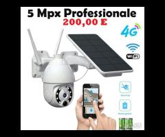 Telecamera Solare 5mpx Ptz 4G/Wifi F - 7