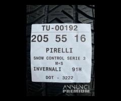 4 PNEUMATICI 205/55 R16 PIRELLI INVERNALI 75% - 9