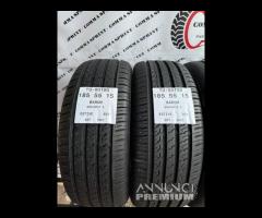 4 PNEUMATICI 185/55 R15 BARUM ESTIVE SEMINUOVE