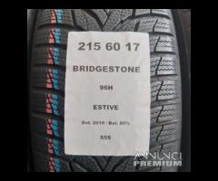 4 GOMME 215 60 17 BRIDGESTONE A555