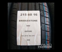 4 GOMME 215 60 16 BRIDGESTONE A554 - 2