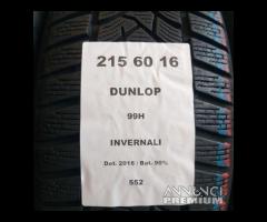 4 GOMME 215 60 16 DUNLOP A552