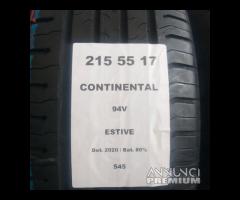 4 GOMME 215 55 17 CONTINENTAL A545 - 2