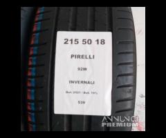 4 GOMME 215 50 18 PIRELLI A539 - 2