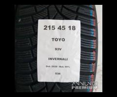 4 GOMME 215 45 18 TOYO A536