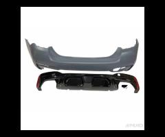 Paraurti posteriore per BMW F10 Look G30 LCI - 1