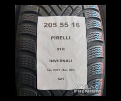 4 GOMME 205 55 16 PIRELLI A521 - 2