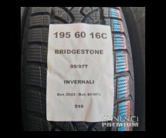 4 GOMME 195 60 16C BRIDGESTONE A510