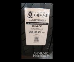 2 gomme 265 45 20 dunlop a217