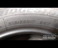 2 gomme 215 55 17 BRIDGESTONE A1819 - 7