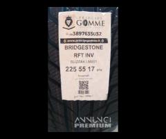 2 gomme 225 55 17 BRIDGESTONE RFT A1661 - 2