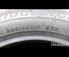 2 gomme 225 55 17 BRIDGESTONE RFT A1661 - 6