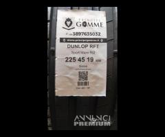 4 gomme 225 45 19 dunlop rft a560 - 2