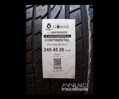 2 gomme 245 45 20 continental a2745 - 2