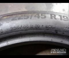 4 gomme 225 45 19 continental rft a2774 - 7