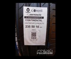 2 gomme 235 50 18 continental a3007