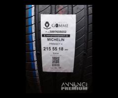 4 gomme 215 55 18 michelin a2991 - 2