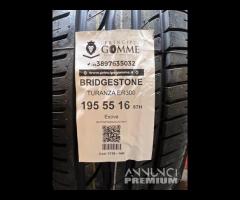 4 gomme 195 55 16 bridgestone a3139