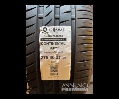 2 gomme 275 40 22 continental rft a3173