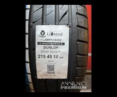 2 gomme 215 45 18 dunlop a3374 - 2