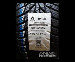 4 gomme 195 55 20 nokian inv a3406 - 2