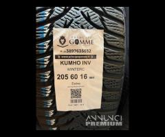 4 gomme 205 60 16 kumho inv a3481