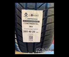 2 gomme 265 40 20 continental inv a3555