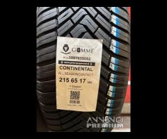 2 gomme 215 65 17 continental a3621