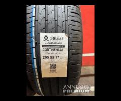 2 gomme 205 55 17 continental a3604