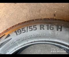 2 gomme 195 55 16 continental a3639 - 6