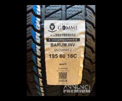 4 gomme 195 60 16c barum inv a3646