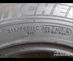 2 gomme 215 70 15c michelin inv a3860 - 7