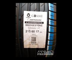 2 gomme 215 60 17 bridgestone a3968