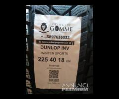 2 gomme 225 40 18 dunlop inv a4280